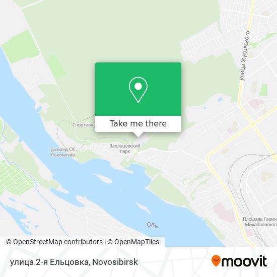 улица 2-я Ельцовка map