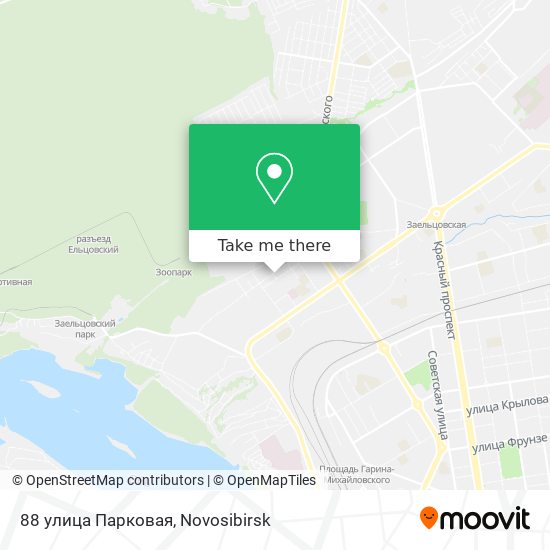 88 улица Парковая map