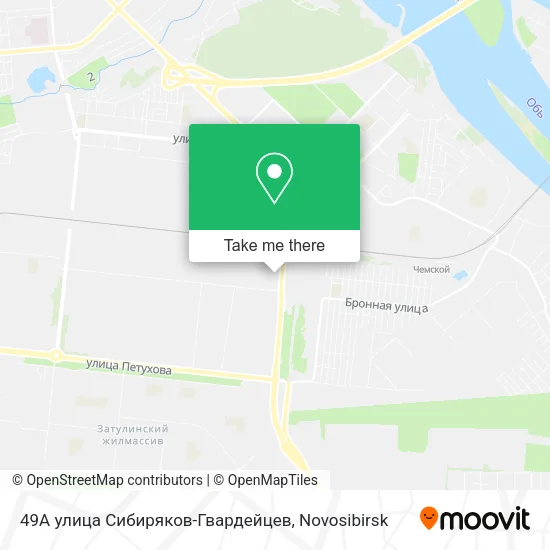 49А улица Сибиряков-Гвардейцев map