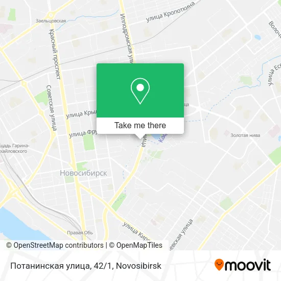 Потанинская улица, 42/1 map
