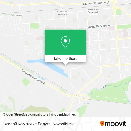 жилой комплекс Радуга map