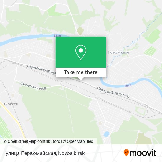 улица Первомайская map