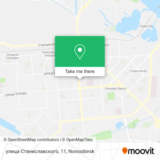 улица Станиславского, 11 map