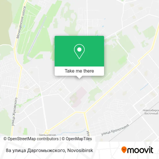 8а улица Даргомыжского map