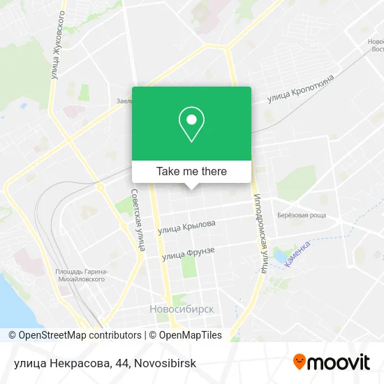 улица Некрасова, 44 map