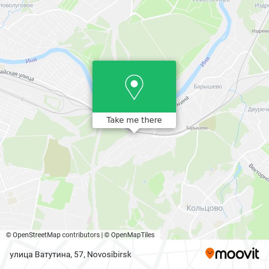 улица Ватутина, 57 map