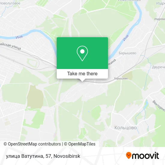 улица Ватутина, 57 map