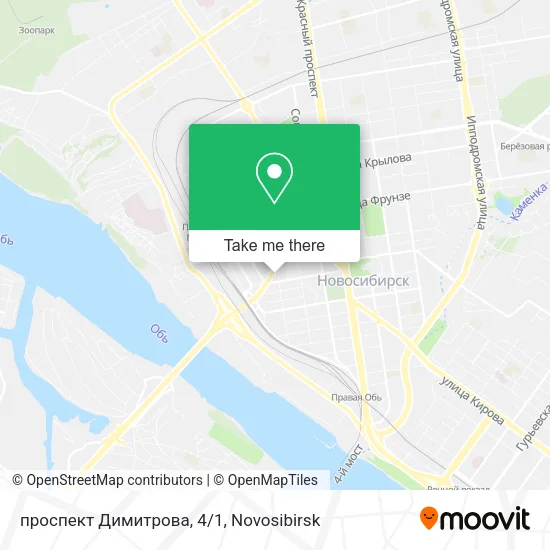 проспект Димитрова, 4/1 map