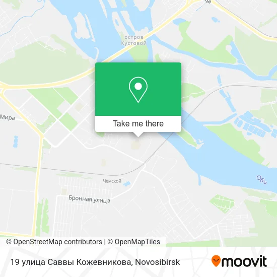 19 улица Саввы Кожевникова map