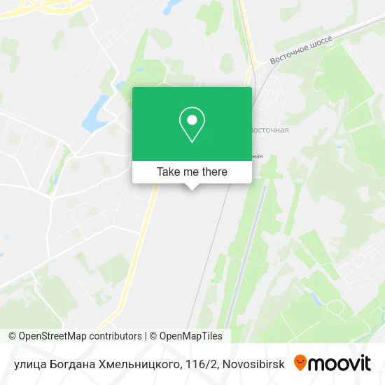 улица Богдана Хмельницкого, 116 / 2 map