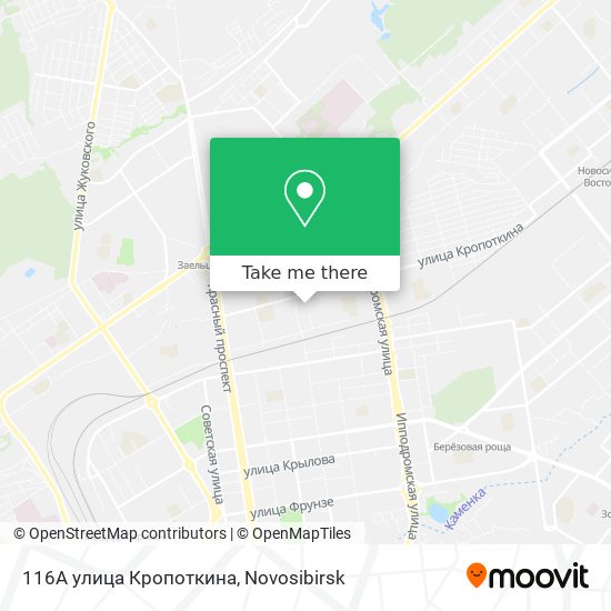 116А улица Кропоткина map