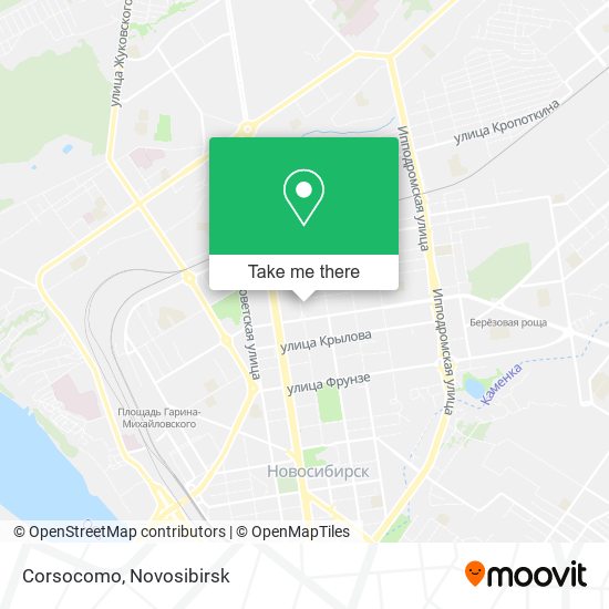 Corsocomo map