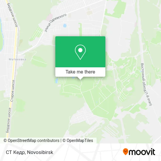 СТ Кедр map