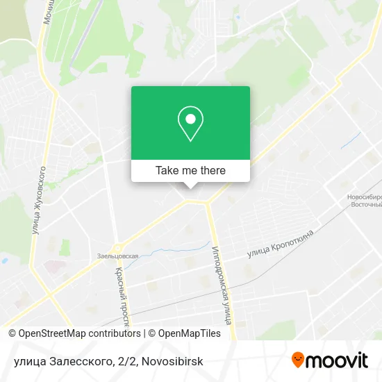 улица Залесского, 2/2 map