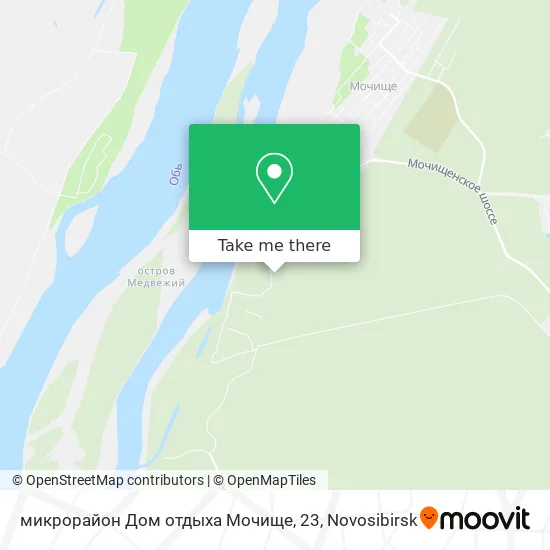 микрорайон Дом отдыха Мочище, 23 map