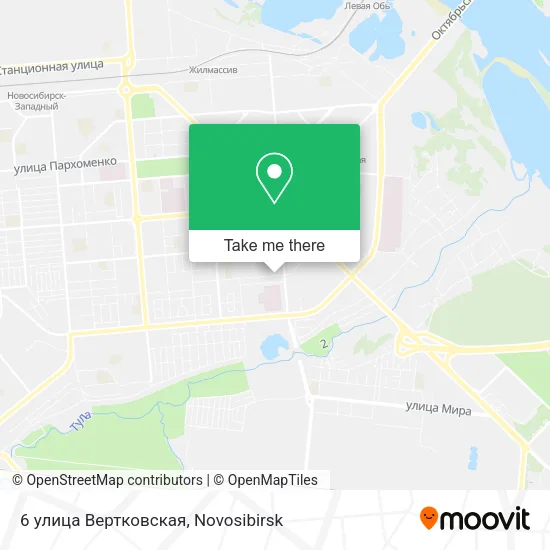 6 улица Вертковская map