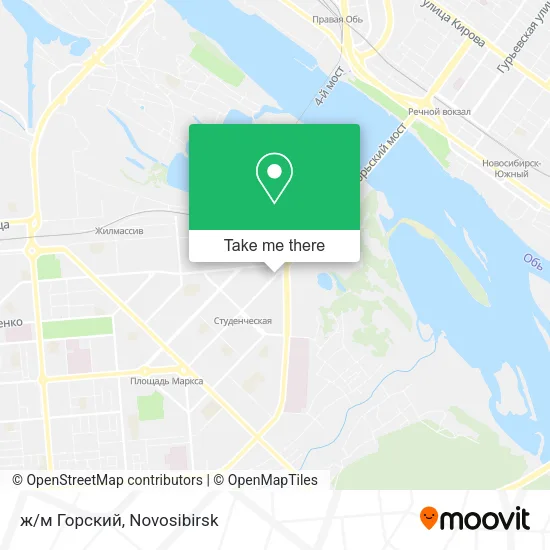 ж/м Горский map