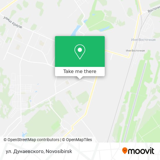 ул. Дунаевского map