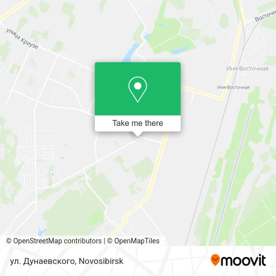 ул. Дунаевского map