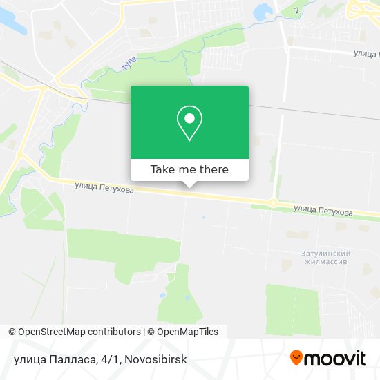 улица Палласа, 4/1 map