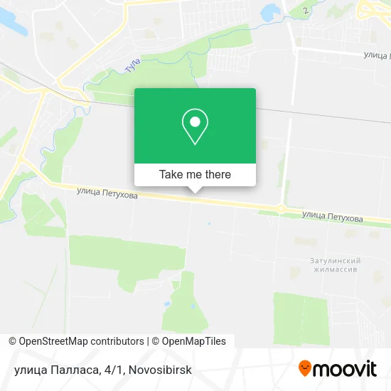 улица Палласа, 4/1 map