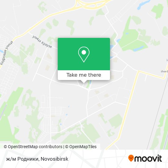 ж/м Родники map