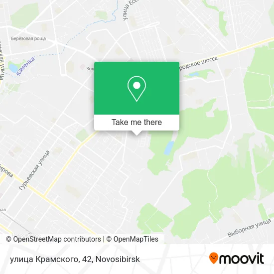 улица Крамского, 42 map