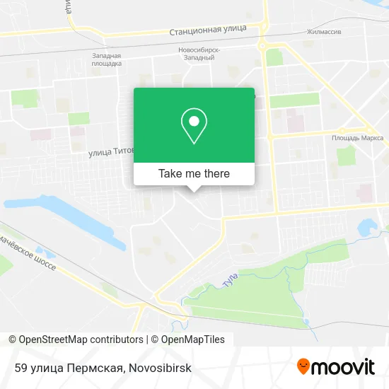 59 улица Пермская map