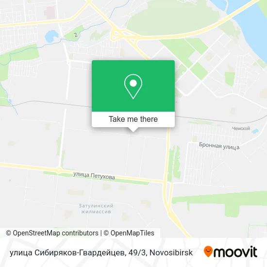 улица Сибиряков-Гвардейцев, 49 / 3 map