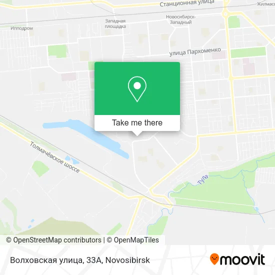 Волховская улица, 33А map