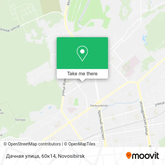 Дачная улица, 60к14 map