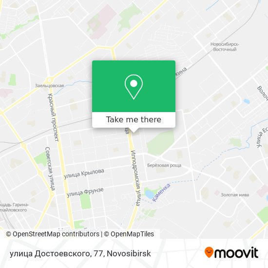 улица Достоевского, 77 map