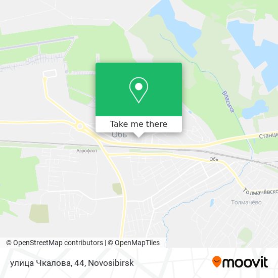 улица Чкалова, 44 map