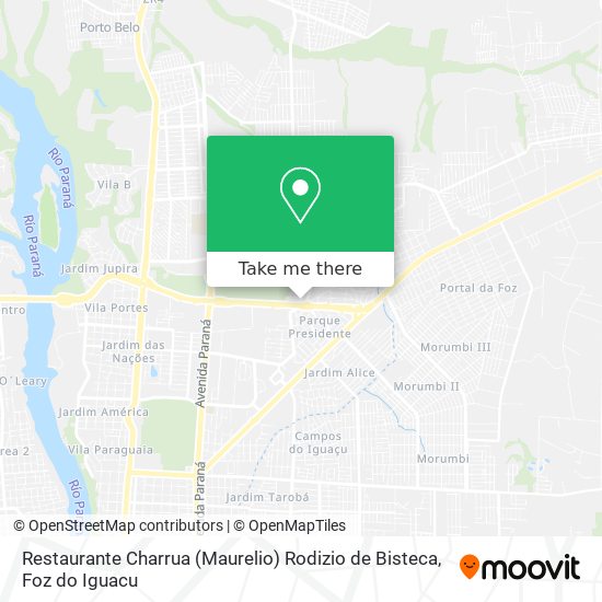 Restaurante Charrua (Maurelio) Rodizio de Bisteca map