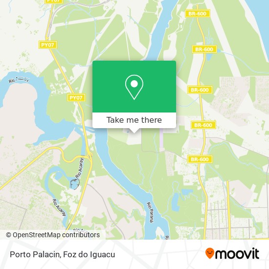 Porto Palacin map