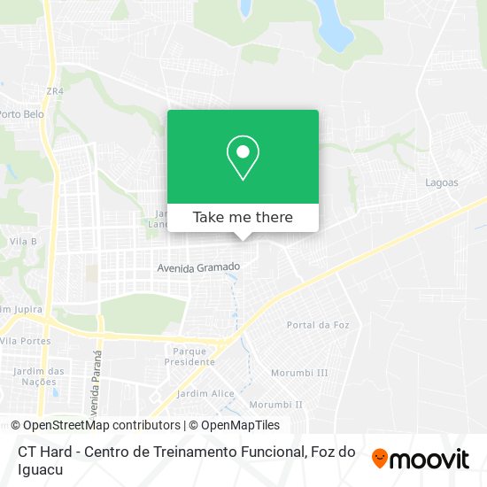 CT Hard - Centro de Treinamento Funcional map