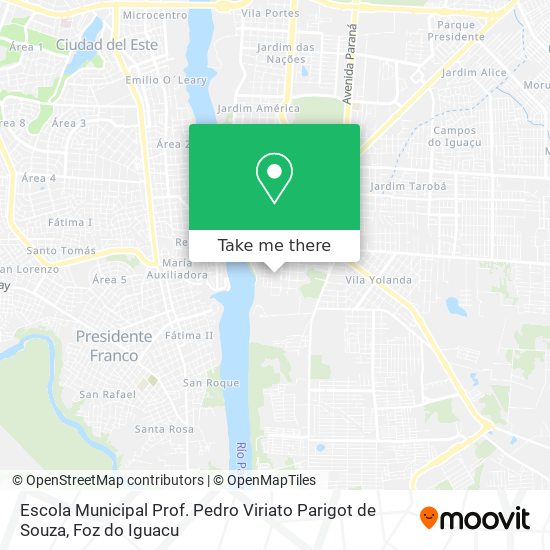 Escola Municipal Prof. Pedro Viriato Parigot de Souza map