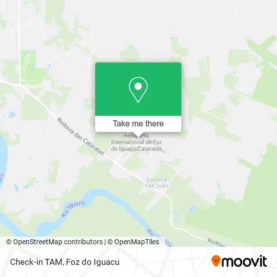 Check-in TAM map