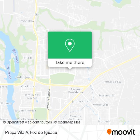 Praça Vila A map