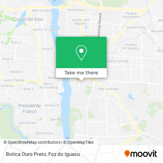 Botica Ouro Preto map