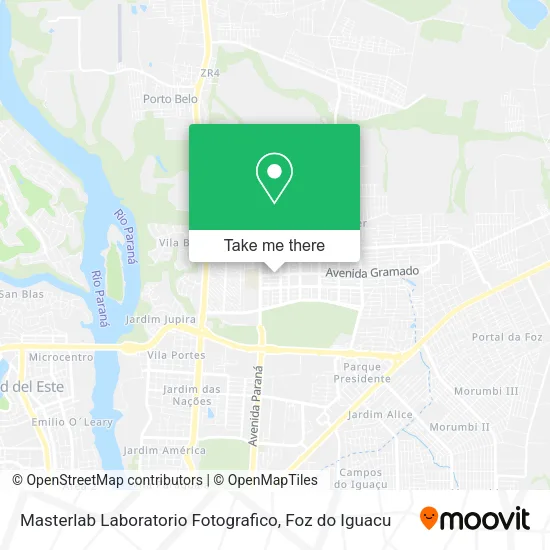 Masterlab Laboratorio Fotografico map