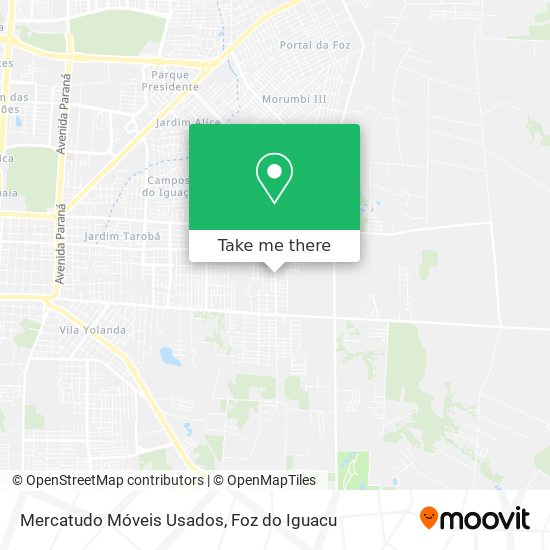 Mercatudo Móveis Usados map