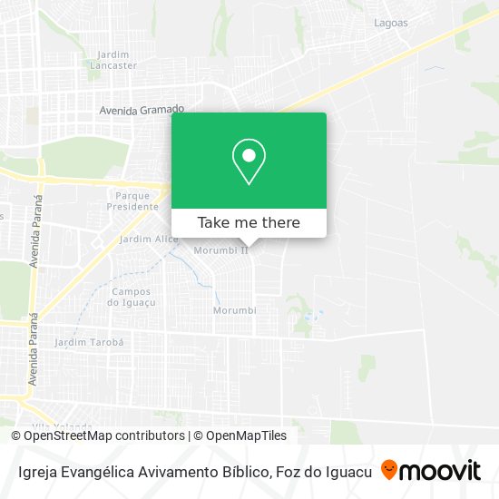 Igreja Evangélica Avivamento Bíblico map