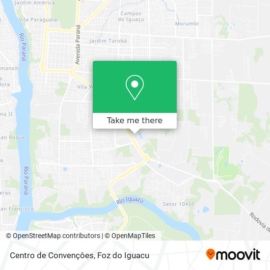 Centro de Convençôes map