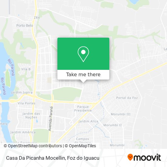 Casa Da Picanha Mocellin map