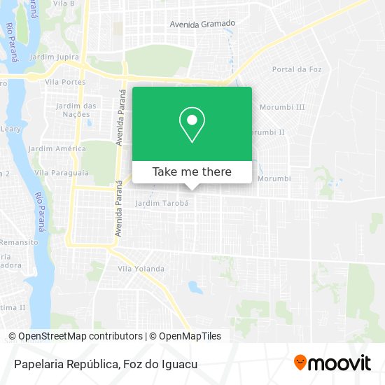 Papelaria República map