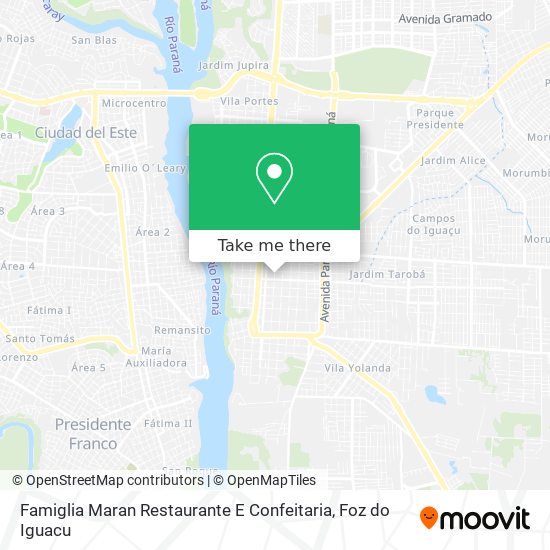 Famiglia Maran Restaurante E Confeitaria map