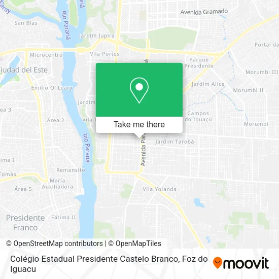Colégio Estadual Presidente Castelo Branco map