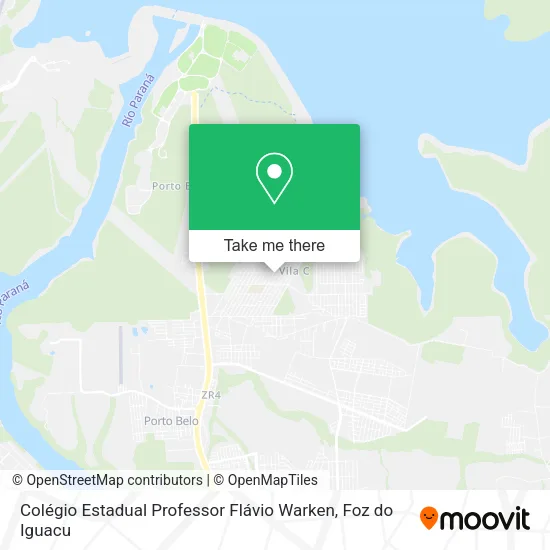 Colégio Estadual Professor Flávio Warken map