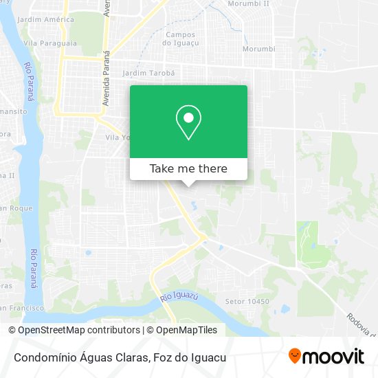 Condomínio Águas Claras map